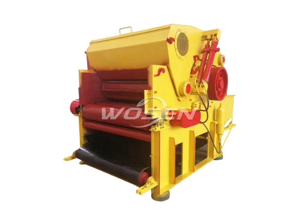 Wood Pallet Crusher Drum Wood Chipper Machine