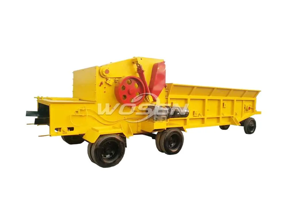 Large Drum Wood Composite Crusher 