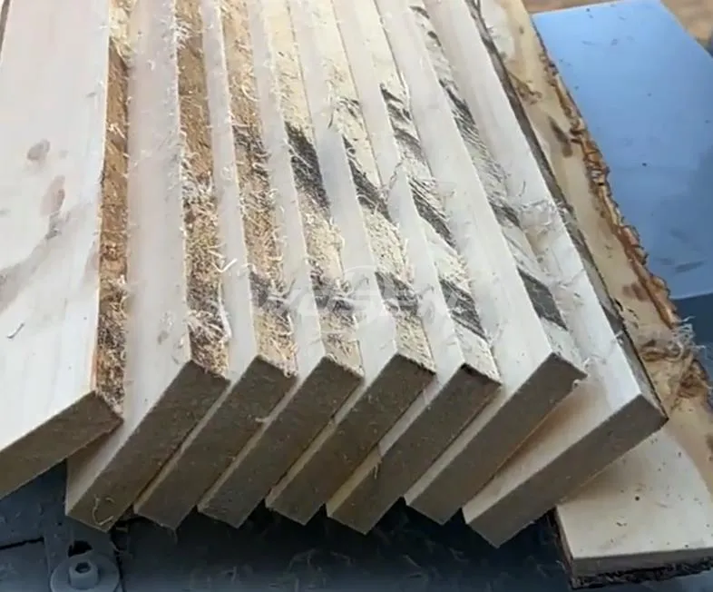 High-Efficiency Square Timber Multi Blade Rip Saw for Wood Processing Industry - detail image 3